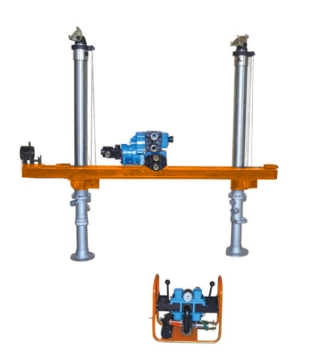 氣動(dòng)架柱式鉆機(jī),探水鉆機(jī),長(zhǎng)螺旋動(dòng)力頭